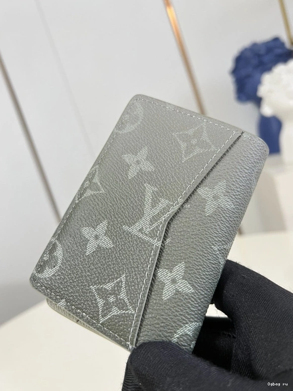cm LOUIS Pocket Organizer-7.5*11.1*1 VUITTON 0801